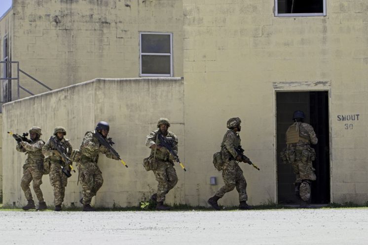Soldiers Undergo Urban Ops Training